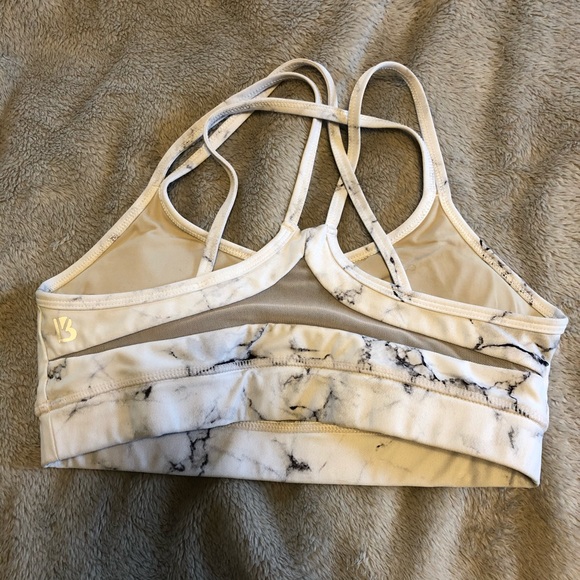 SOLD- BuffBunny White Marbled Jade Mesh Sports - Picture 3 of 6